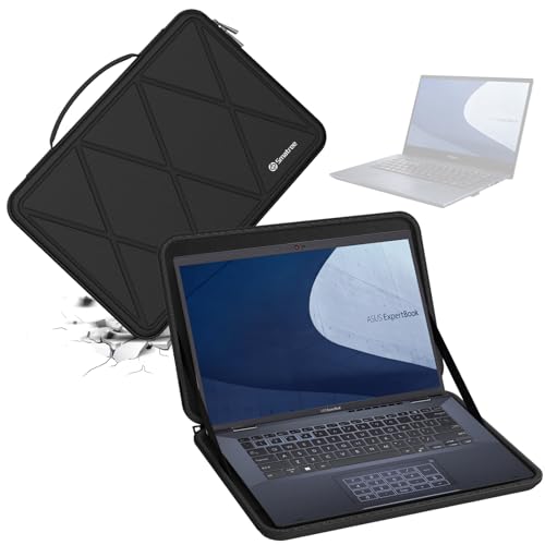 Smatree Hard EVA Protective Case for 14 inch ASUS ExpertBook B1 B1402 | Compatible for 14 inch ASUS ExpertBook B1 B1402, for 14 inch DELL Latitude 14 7490, Waterproof and Anti-Shock Bag (X8247) - color: X Series-Black, size: For 14 inch ASUS ExpertBook B1
