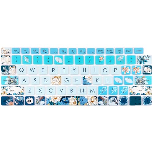 Silicone Keyboard Cover Skin for Dell Latitude 3000 3340 13.3"(2023)/ 5320 5330 5340 5350 13.3"/ 7320 7330 7340 7350,Peony - color: Peony