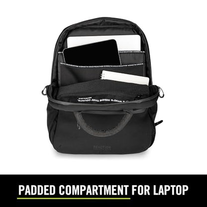 Kenneth Cole REACTION Logan Neoprene Travel 16" Laptop Backpack, Black