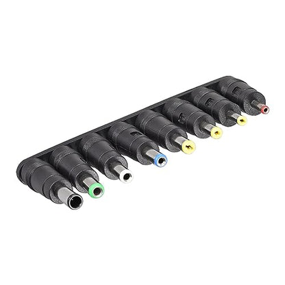 uxcell DC Power Adapter Kit 8pcs 5.5 x 2.1mm Jack Converter Barrel Connector Set