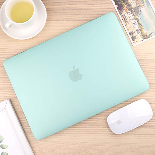 CISSOOK Green Case for MacBook Pro 13 inch Case 2020 Release A2251 A2289 A2338 M1 Model with Keyboard Cover Screen Protector for MacBook Pro 13 inches with Touch Bar, C-Matte Green, A2251/A2289/A2338 - color: Matte Green