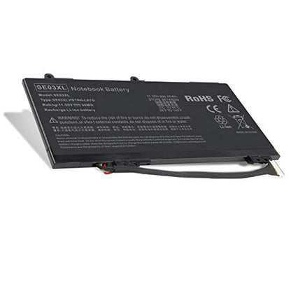 Fancy Buying New SE03XL Laptop Battery for HP Pavilion 14-AL000 14-AL125TX 14-AL136TX 14-AL027TX 14-AL028TX 14-AL062NR 14-AV002LA 14-AV005LA 14-AV033LA 14-AV006LA - size: 7*2.67*0.24inch