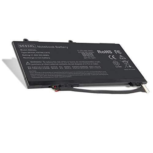 Fancy Buying New SE03XL Laptop Battery for HP Pavilion 14-AL000 14-AL125TX 14-AL136TX 14-AL027TX 14-AL028TX 14-AL062NR 14-AV002LA 14-AV005LA 14-AV033LA 14-AV006LA - size: 7*2.67*0.24inch