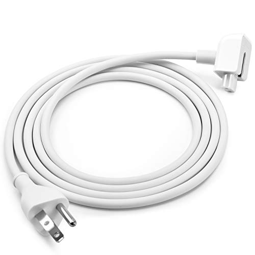 Replacement Ac Power Adapter Extension Cable Wall Cord for MacBook Pro, MacBook, MacBook Air Power adapters 45W, 60W, 85W, 61W, 87W MagSafe or MagSafe 2 Models