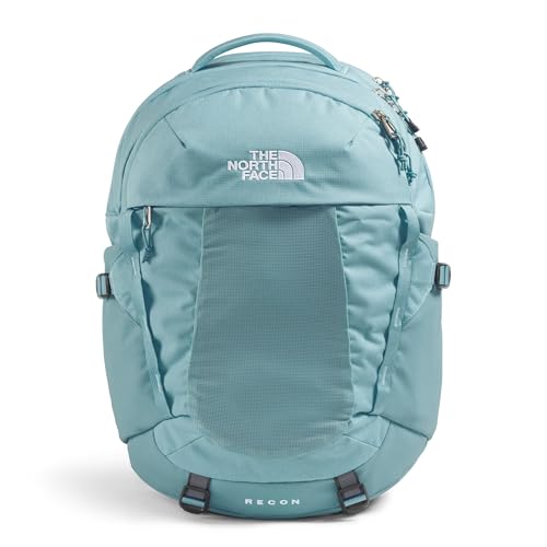 The North Face Recon Laptop Pack, Bl Eclipse Lt Hth/Bl Eclipse, OSFA | Commuter Travel Bag, 18" Laptop Sleeve, Water-Repellent - color: Blue Eclipse Light Heather/Blue Eclipse, size: 30 Liters