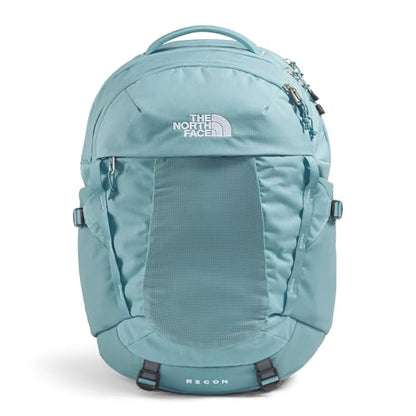 The North Face Recon Laptop Pack, Bl Eclipse Lt Hth/Bl Eclipse, OSFA | Commuter Travel Bag, 18" Laptop Sleeve, Water-Repellent - color: Blue Eclipse Light Heather/Blue Eclipse, size: 30 Liters