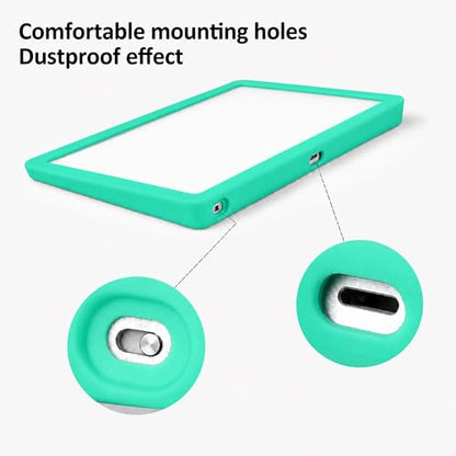 Silicone Cover for Magic Trackpad 2 & USB-C, Anti-Slip Washable Protective Case, Thin Skin Protector for Apple Magic Trackpad - color: Purple