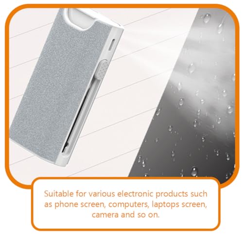 Multifunctional Cleaning Kit for Headset and Laptop with Keyboard Screen Brush, Microfiber Cloth, and Sponge Convenient Electronic Device Cleaning Tool to Prolong Device Lifespan
