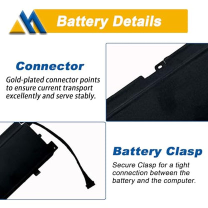 RC30-0328 RZ09-0328 Laptop Battery Replacement for Razer Blade 15 Base 2020/2021 RZ09-0328X RZ09-03289 RZ09-03287 RZ09-03286 RZ09-0369 RZ09-03287E22 RZ09-0410x RZ09-0330X RZ09-03304x - size: 9.60*2.52*0.45 inch RC30-0328
