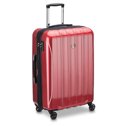 DELSEY PARIS Helium Aero Hardside Expandable Luggage with Spinner Wheels, Brick Red, 2-Piece Set (19/24) - color: Brick Red, size: 2-Piece Set (19/24)