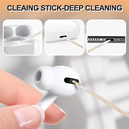 MOLOPPO Cleaning Putty, Cleaner Kit for Airpods, Phone Cleaning Kit, White | Remove Ear Wax & Dirt & Gunk from Device's Small Crevices, for Airpods Charging Case/Headphones/Electronics - color: B2-White