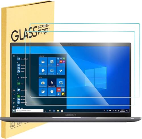 2 Pack 13.3 inch Laptop Tempered Glass Screen Protector for HP/Dell/Sony/ASUS/Samsung/Lenovo/Acer/MSI/LG/Razer Blade 13.3" 16:9 Laptop, 9H, Anti Fingerprint, Bubble Free(309x174mm/ W x H) - size: 13.3"(16:9)