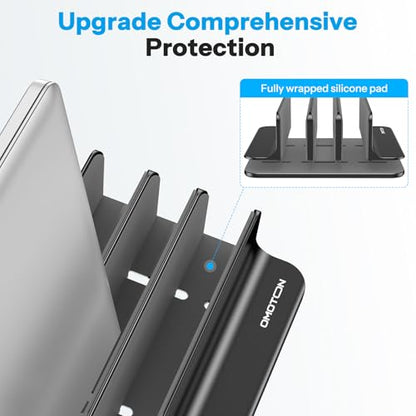 OMOTON Double Vertical Laptop Stand and 3-Slot Vertical Laptop Stand