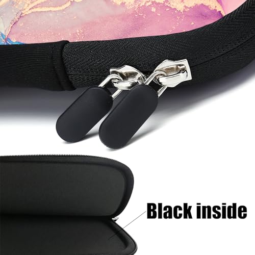 15Inch Laptop Sleeve Carrying Bag with Handle， Front Pocket for Placing Power Adapter and Mouse for men women - color: Caisy-21