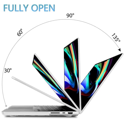 Mektron Case for M5 MacBook Pro 14 inch 2026 Model A3427 A3426 Fit 2025-2021 Model A3434 A3112 M4 A3112 A3401 A3185 M3 A2918 A2992 M2 A2779 M1 A2442 Pro/Max Cover, Butterfly Flower C074 - color: Butterfly Flower C074