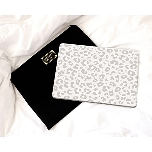 Funut for MacBook Air 13 inch Case 2022 2021 2020 2019 2018 Release M1 A2337 A2179 A1932 with Touch ID, M1 MacBook Air 13.3 Case Plastic Hard Shell Protective Cover & Keyboard Cover, Leopard Print - color: #Leopard Print, size: Mac Air 13" 2018-2022(A1932