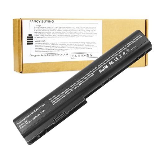 Fancy Buying New 8Cells Laptop Battery fits HP HDX18 HDX18t HP Pavilion dv7t dv7z dv8 HSTNN-OB75 HSTNN-OB74 HSTNN-IB74 HSTNN-IB75 464059-3XX 464059-141 KS525AA, HP Pavilion dv7-... Series - size: 8 Cell