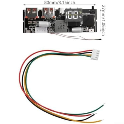 3S 4S 5S 65W 100W Power Bank Module Circuit Board With Charging, Comprehensive Safety Protections And Low Ripple Output(4S 100W) - size: 4S 100W