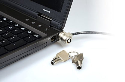 Port Designs Keyed Security Cable Laptops/Desktops/Monitors Projectors - style: Keyed Lock