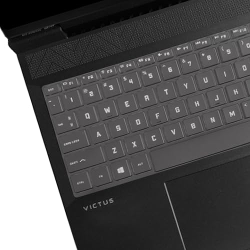 Keyboard Cover for 2026-2023 HP Victus 15 Gaming Laptop 15z-fb300 15t-fa200 15-fa2082wm 15-fb3001nr 15-fa2013dx 15-fa0033dx 15-fb3093dx 15-fb2063dx 15-fb2082wm 15-fb2063dx 15-fa1082wm 15-fb3025nr - color: TPU
