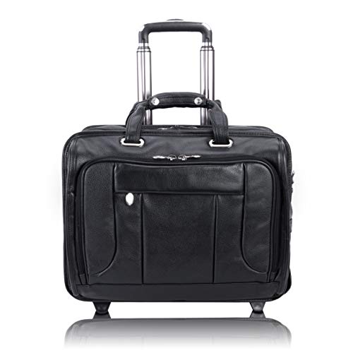 McKlein USA West Town Checkpoint 15.6" Wheeled Laptop Case