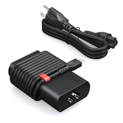 2025 New Slim 65W USB-C Laptop Charger Compatible with Lenovo ThinkPad T14 T15 T16 X1 T490,Yoga 7i 2-in-1,for Lenovo Chromebook Charger,IdeaPad3 Charger .Type-C Fast Charging AC Adapter