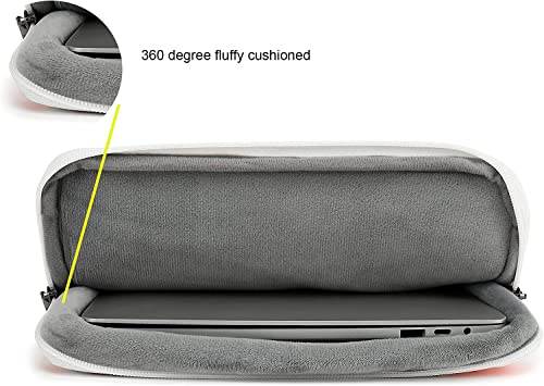360° Protective Laptop Sleeve Case Bag with 3 Pockets,Handle,Luggage Strap for MacBook Pro 14 inch and 14 inch-14.4 inch Screen Laptop (Garden) - color: Garden(3 pockets), size: 14 inch-14.4 inch