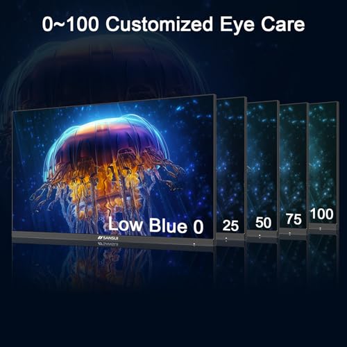 SANSUI 27 Inch Computer Monitor 120Hz, FHD 1080P Flat Monitor, HDMI DP Ports FreeSync, HDR, 110% sRGB, Tilt Adjustable Frameless VESA Compatible for Office and Home (ES-27F2, HDMI Cable Included) - size: 27 Inch