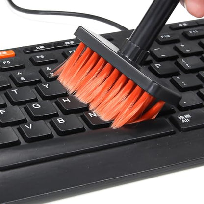 Computer Keyboard Cleaning Brush, Multipurpose Electronics Cleaning Tool for Laptop, PC, Sweep Away dust from Keyboards, Laptop Surfaces, and Other Electronic Devices