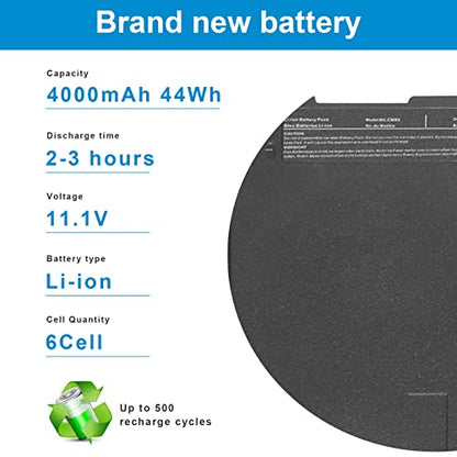 CM03XL CM03 Laptop Battery for HP Elitebook 740 745 750 755 840 845 850 855 G2, 840 850 G1, Zbook 14 G2 / 15u, Spare 717376-001 716724-421 CM03050XL, CO06XL CO06 HSTNN-DB4Q HSTNN-L11C-5 HSTNN-LB4R - size: 7.94*3.96*0.24inch CM03XL