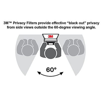 3M Privacy Filter for 21.5 Inch Widescreen Monitor, Reversible Gloss/Matte, Reduces Blue Light, Screen Protection, 16:9 Aspect Ratio (PF215W9B) | Reversible Gloss/Matte, Reduces Blue Light, Screen Protection, (PF215W9B)