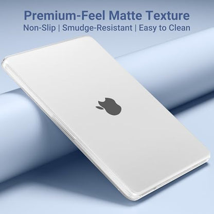 MOSISO Compatible with MacBook Neo Case 13 inch 2026 A3404 A18 Pro Chip | 4 in 1 Kit Ultra-Thin Exact-Fit Scratches&Fingerprints Resistant Protective Hard Shell Matte Case Cover, Matte Clear - color: Matte Clear