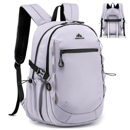 40x30x15cm Personal Item Travel Backpack,16"x12"x6" Small Carry-On Bag 20L, Flight-Approved Underseat Luggage, Mochila de Viaje,Cabin-Size Lightweight Backpack for Men & Women - color: Purple