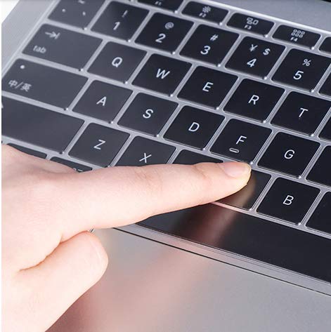 Se7enline for MacBook Air 13 Inch Keyboard Cover M1 2018-2024 A2337/A2179 | Silicone Waterproof Dustproof Durable Washable Laptop Accessories US Layout 2023 2022 2021 2020 2019 2018,Clear - color: Transparent/ Clear(TPU)