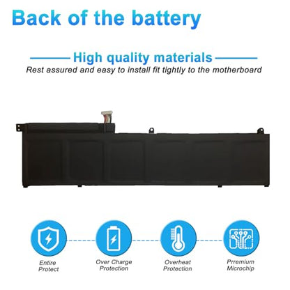 C32N2002 96Wh 6-Cell Laptop Battery Compatible with Asus ZenBook Pro 15 UX535 UX535LI UX564PH Flip 15 UX535LI UX564EH UX564EI UX564PH Series Notebook 0B200-03770000 11.55V 8380mAh - size: 12.40*3.34*0.28inch C32N2002