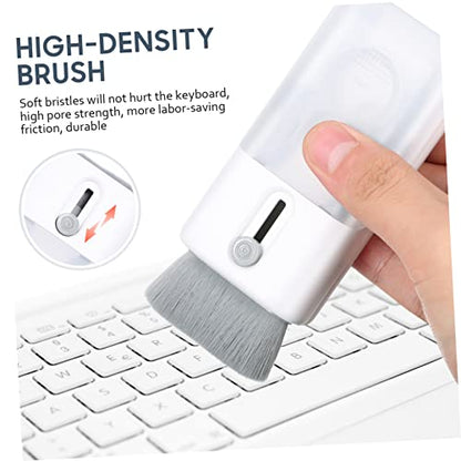 NUOBESTY 2sets Electronic Cleaning Tools Kit Cleaning Brush Pen Wiper Key Cap Buckle Spray Bottle for Headphones Keyboards Laptops and Phones