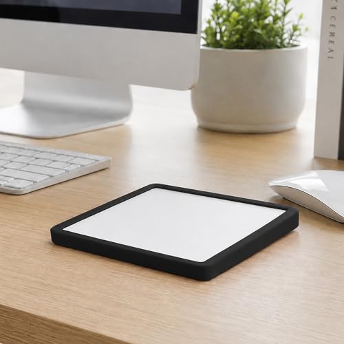 Silicone Cover for Magic Trackpad 2 & USB-C, Anti-Slip Washable Protective Case, Thin Skin Protector for Apple Magic Trackpad - color: black