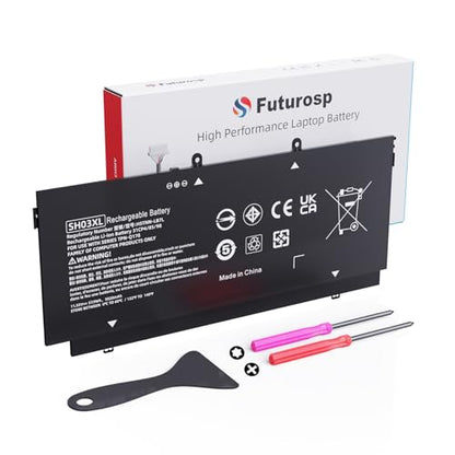 SH03XL 859356-855 Laptop Battery for HP Spectre X360 Convertible 13-AC0XX Replacement 13-AC023DX 13-AC013DX 13-AC033DX 13-W023DX 13-W013DX 13-W0XX 13-AB0XX, Fit SH03057XL CN03XL 859026-421 HSTNN-LB7L