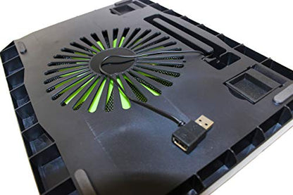 SANOXY New USB Laptop Notebook Cooling Cooler Pad 1 Large Fan for Your Apple MacBook Pro, Notebooks, Laptops
