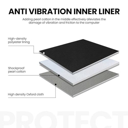 14 inch Laptop Sleeve with Handle Shockproof Laptop Bag Waterproof Computer Cover Bag Colorful Surfboard Briefcase