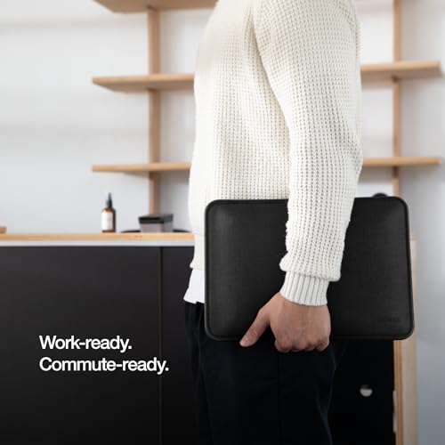 Incase ICON Sleeve with Woolenex - MacBook Air 13 inch Case - M5 2026, M4 2025, M3 M2 2024-2022 - Fitted MacBook Case, Laptop Sleeve, Hard Cover, Durable, Lightweight - Graphite - color: Graphite