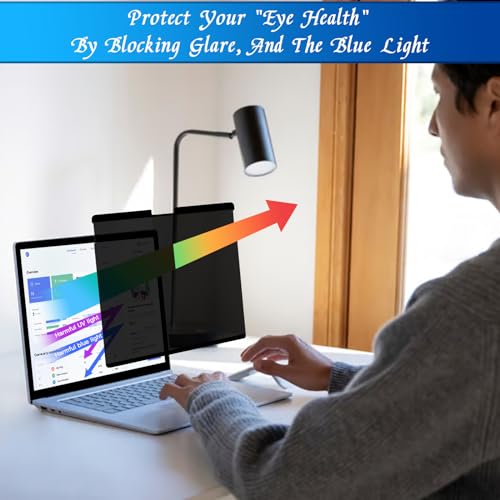 PYS Privacy Screen for Surface Laptop 5/4/3/2/1, 13.5 Inch | Magnetic, Detachable, Privacy Screen Protector, Matte Finish, Anti-Glare - size: SF 13.5 Inch