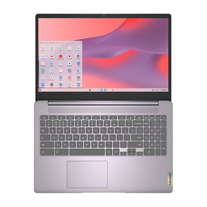 Lenovo IdeaPad 3i Chromebook, 15.6” FHD 1920 x 1080 Display, Intel Celeron N4500 1.1GHz, Intel UHD Graphics, 4GB RAM, 64GB SSD eMMC, Webcam, Bluetooth, Chrome OS, Grey (Renewed) - style: N4500 | 4GB|64GB Storage