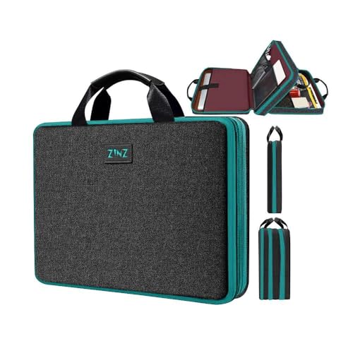 ZINZ Expandable Laptop Case 15.6 Inch Sleeve, Protective Carrying Case Compatible with MacBook Neo 16", MacBook Pro 16"/15.4", Dell XPS 16" and Most 15" 15.6" 16" Notebook，B01K01 - color: B01k01, size: 15-16"