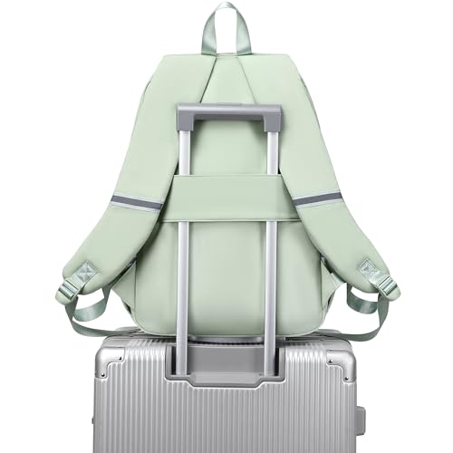 abshoo School Backpack for Girls Bookbag with Lunch Bag Teen Girls School Bag Travel Daypack (Olive Green) - color: Olive Green