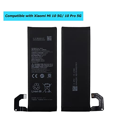 BM4N Replacement Battery Compatible with Mi 10 5G M2001J2G M2001J2I with Toolkit