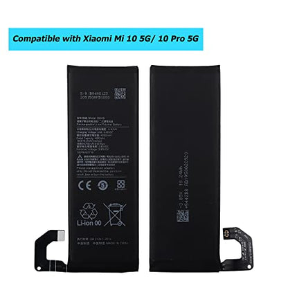BM4N Replacement Battery Compatible with Mi 10 5G M2001J2G M2001J2I with Toolkit