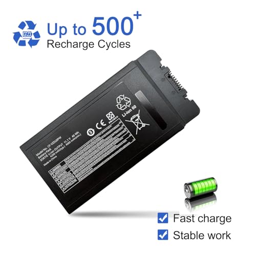 JOTACT CF-VZSU0PW 46Wh Laptop Battery Compatible with Panasonic Toughbook CF54 CF-54 Mk1 Series 11.1V 4200mAh CF-VZSUOPW CF-VZSU0PR - size: 6.99*2.78*0.67 inch CF-VZSU0PW