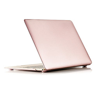 RUBAN Case Compatible with MacBook 12 Inch A1534 - Slim Snap On Hard Shell Protective Cover, Rose Gold - color: Rose Gold
