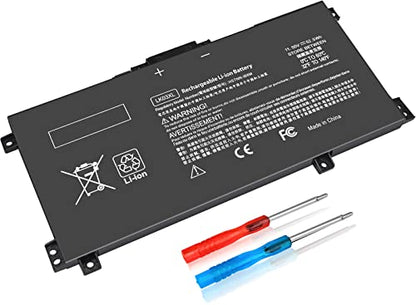 LK03XL l09281-855 Battery for HP Envy X360 15m-bp1xx 15m-bq1xx 15m-bp112dx 15m-bp111dx 15m-bp011dx 15m-bp012dx 15m-cn0011dx 15m-cn0012dx 17m-ae0xx 15-bp 15-bq 15-cn 17-ae 17-bw L09280-855 916814-855 - size: 7.35 x 3.5 x 0.5 inches LK03XL BATTERY